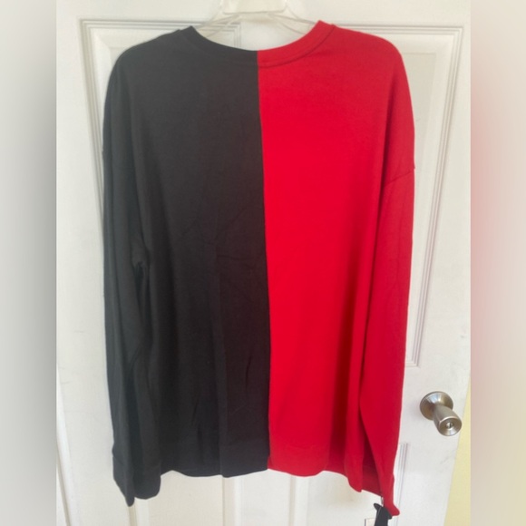 Jaywalker NWT Oversized Asymmetrical Spliced Color block Shirt - Picture 2 of 6